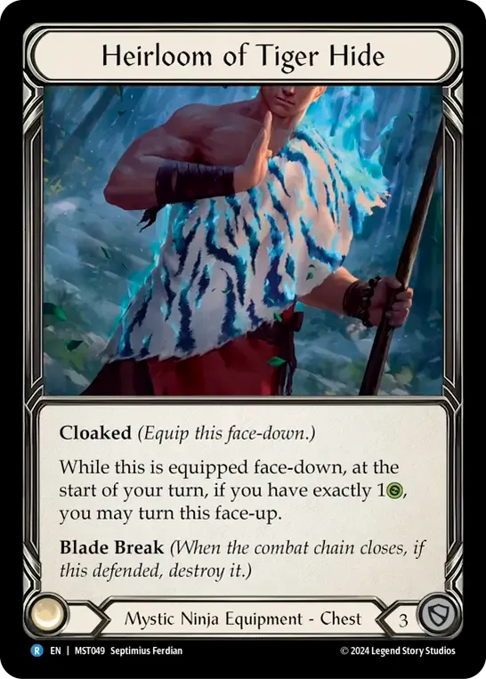 Héritage de peau de tigre — Part the Mistveil — Flesh and Blood