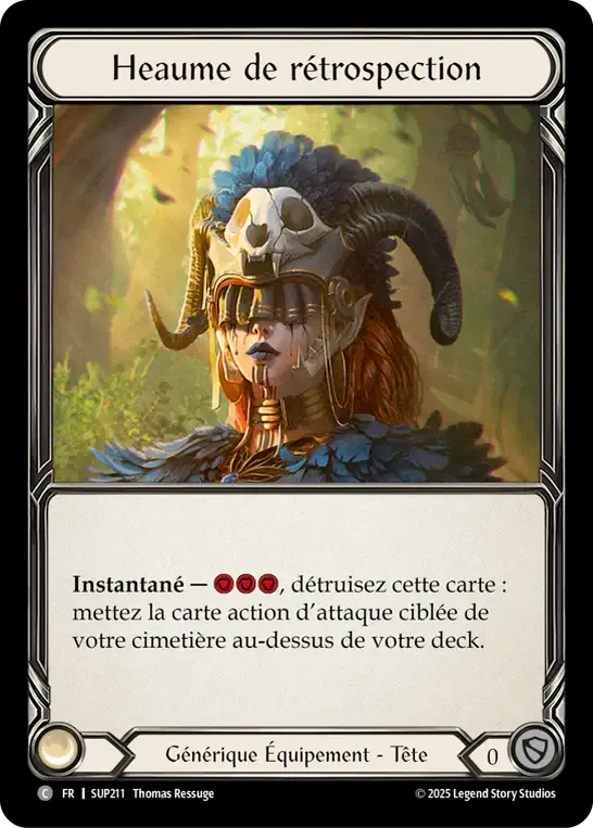 Heaume de rétrospection — Super Slam — Flesh and Blood