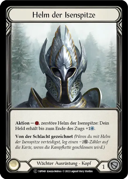 Helm of Isen's Peak — History Pack 1 - Black Label — Flesh and Blood