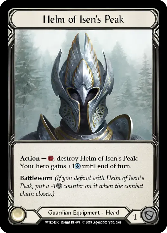 Helm of Isen's Peak — Welcome to Rathe — Flesh and Blood