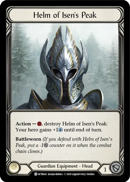 Helm of Isen's Peak — Welcome to Rathe - Unlimited — Flesh and Blood