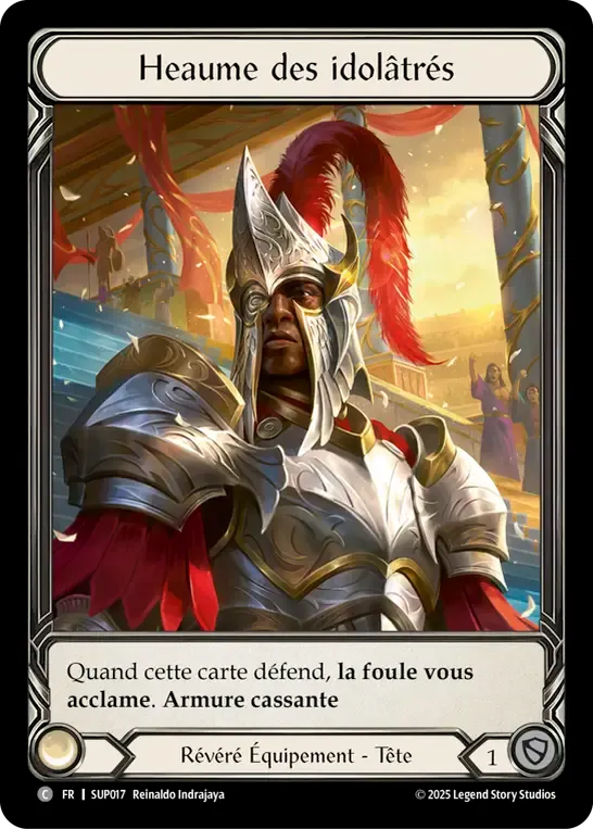 Heaume des idolâtrés — Super Slam — Flesh and Blood