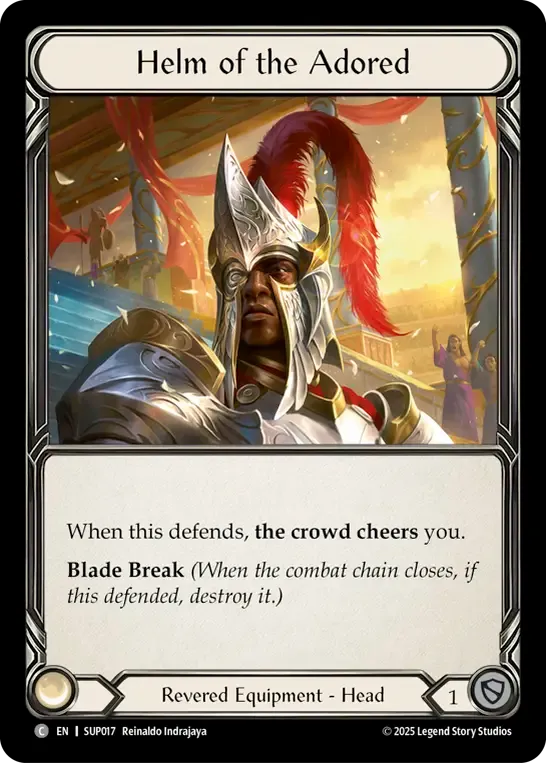 Helm of the Adored — Super Slam — Flesh and Blood