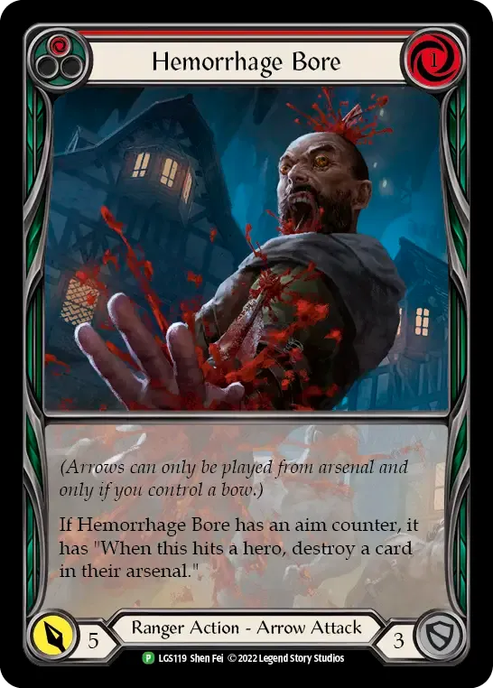 Hemorrhage Bore — Flesh and Blood: Promo Cards — Flesh and Blood