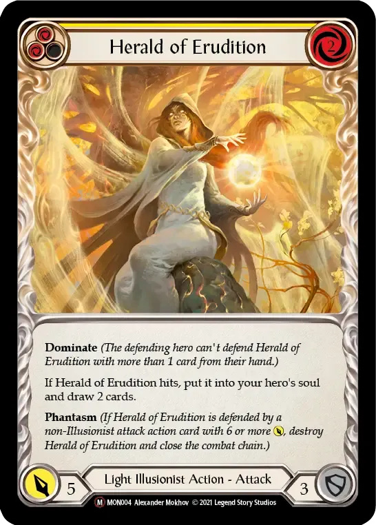 Herald of Erudition — Monarch - Unlimited — Flesh and Blood