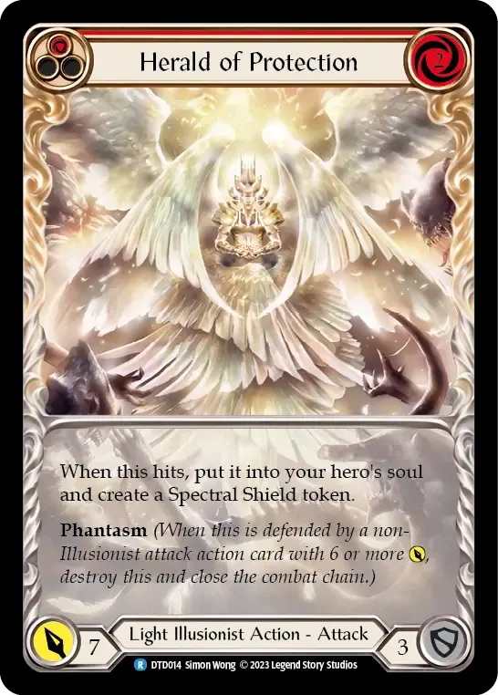 Herald of Protection (Red) — Dusk till Dawn — Flesh and Blood
