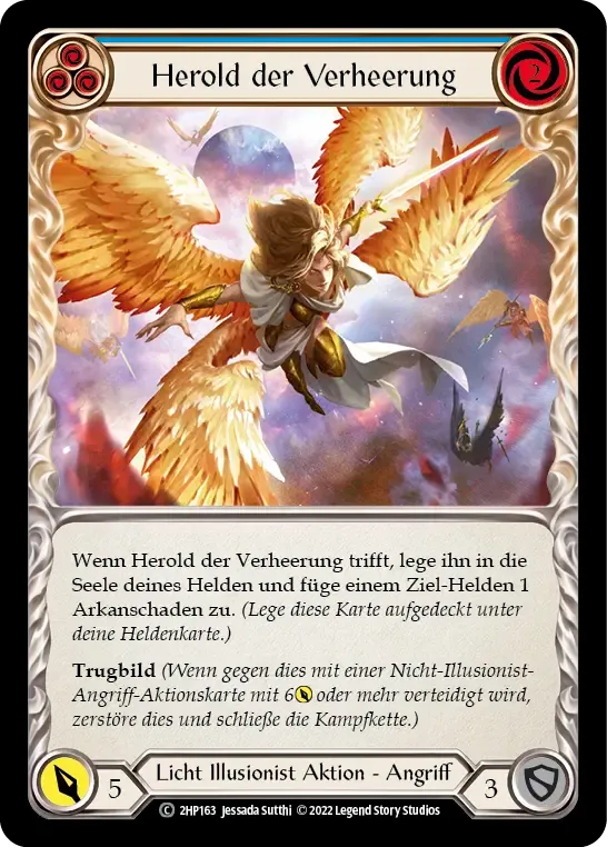 Herald of Ravages (Blue) — History Pack 2 - Black Label — Flesh and Blood