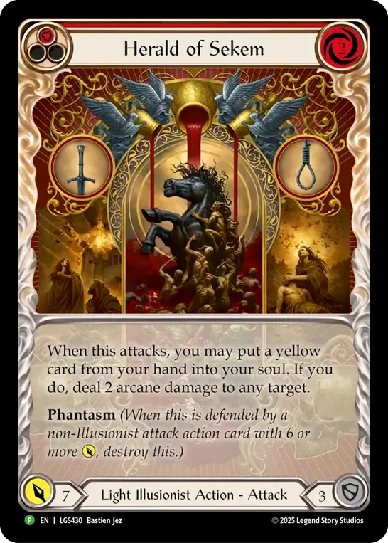 Herald of Sekem — Flesh and Blood: Promo Cards — Flesh and Blood
