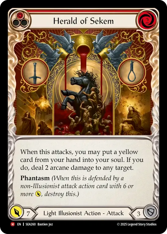 Herald of Sekem — High Seas — Flesh and Blood