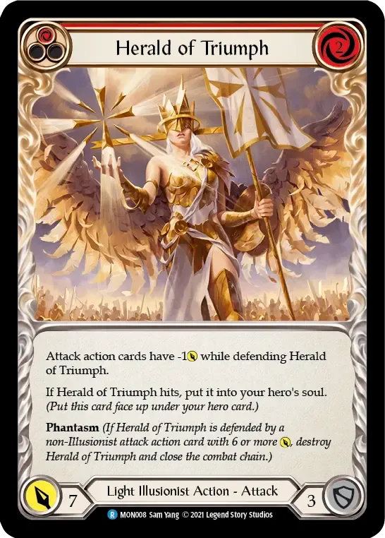 Herald of Triumph (Red) — Monarch — Flesh and Blood