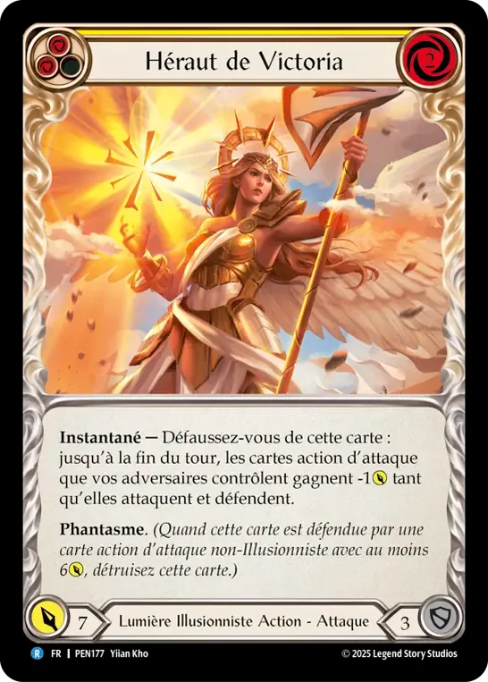 Herald of Victoria (Yellow) — Compendium of Rathe — Flesh and Blood