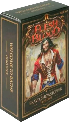Welcome to Rathe - Bravo, Showstopper Hero Deck — Bravo, Showstopper - Hero Deck — Flesh and Blood