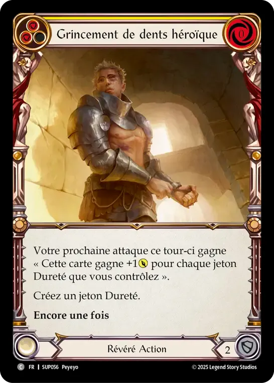 Grincement de dents héroïque — Super Slam — Flesh and Blood
