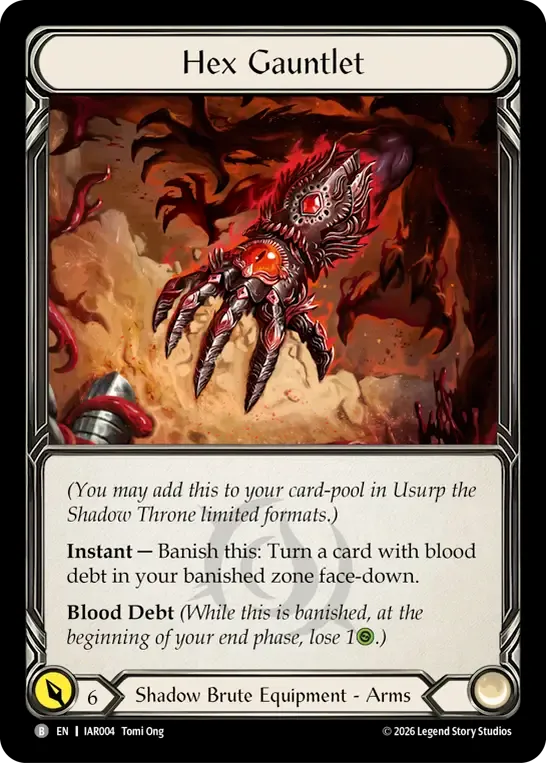 Hex Gauntlet — Usurp the Shadow Throne — Flesh and Blood