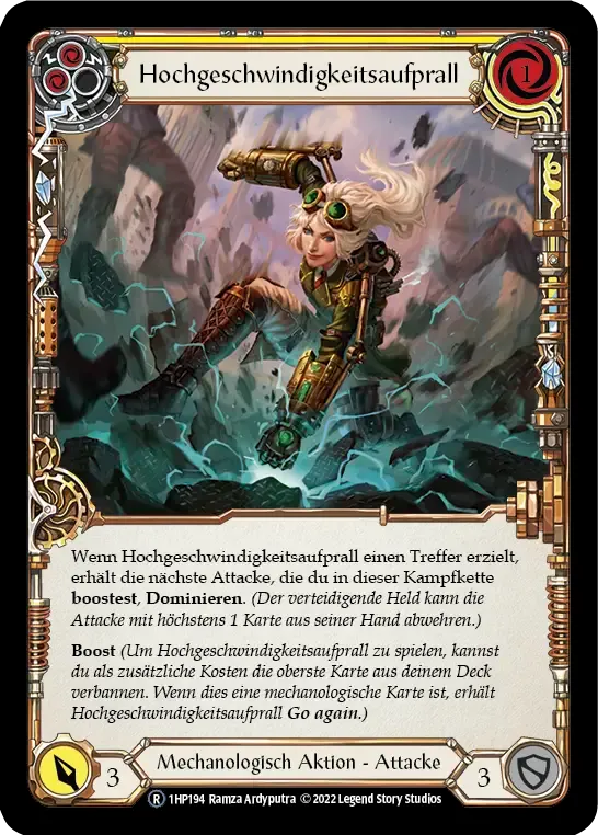 High Speed Impact (Yellow) from History Pack 1 - Black Label - Flesh and Blood