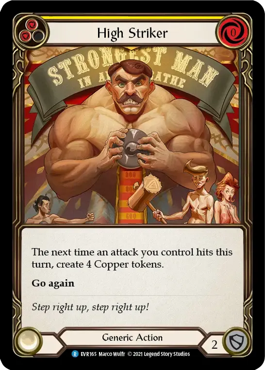 High Striker (Yellow) — Everfest — Flesh and Blood
