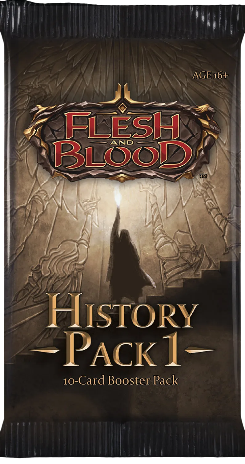 History Pack 1 - Black Label Booster — History Pack 1 - Black Label — Flesh and Blood