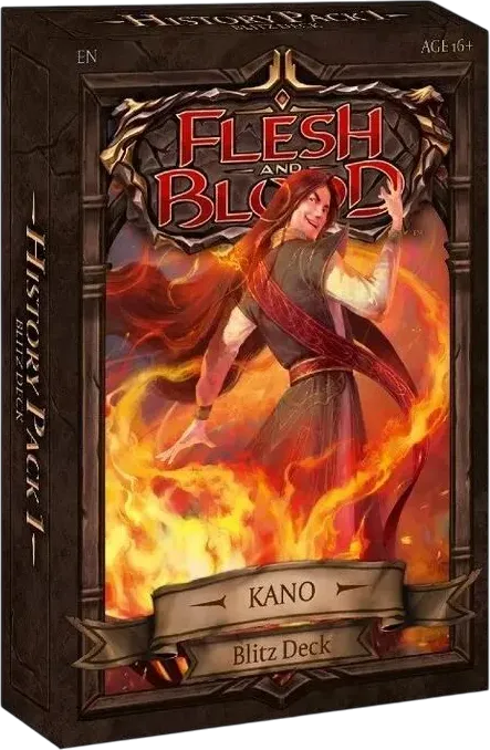 History Pack 1 - Kano Blitz Deck — Kano - Blitz Deck — Flesh and Blood