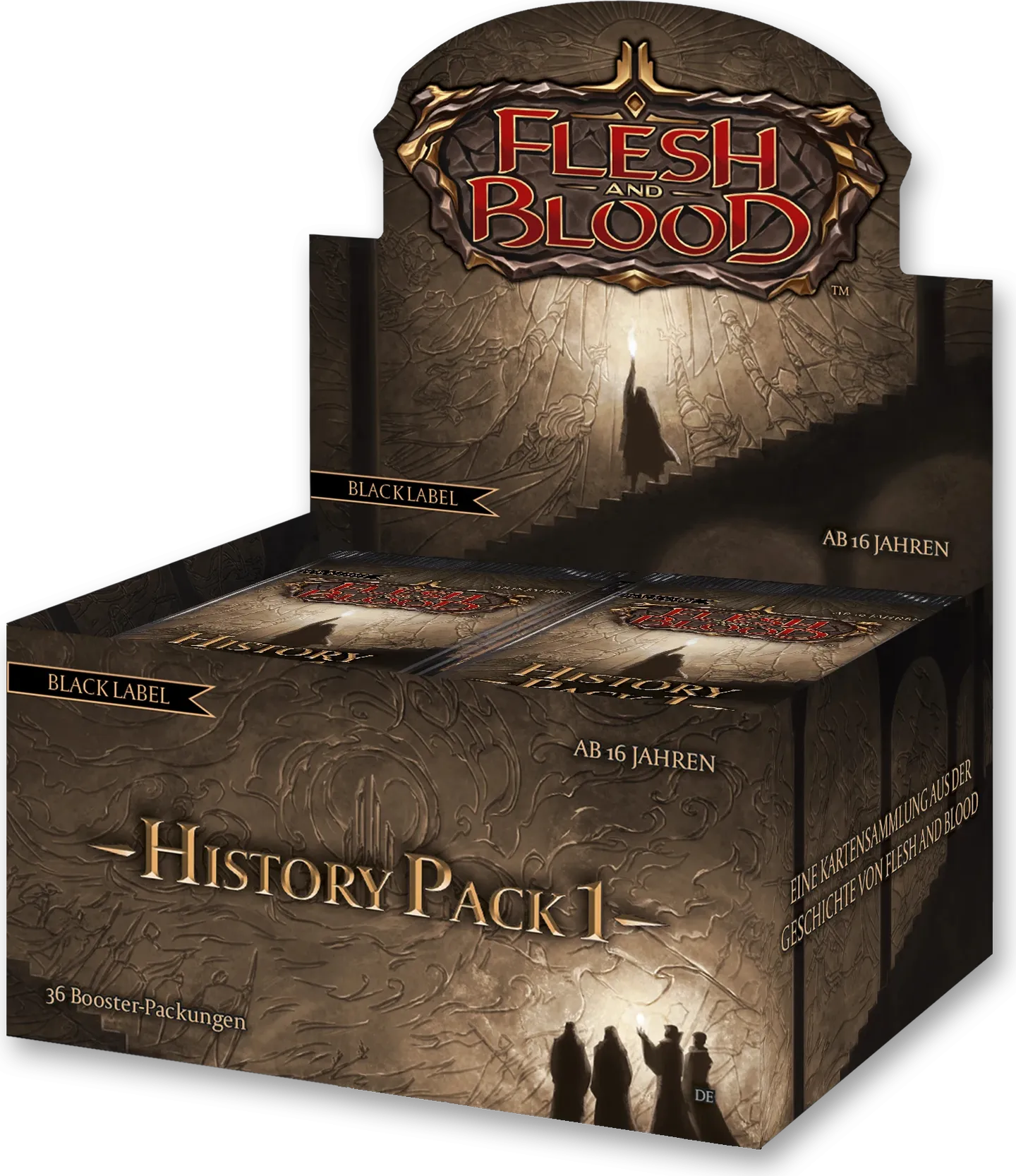Display History Pack 2 - Black Label — History Pack 2 - Black Label — Flesh and Blood
