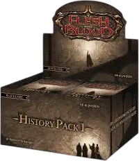 History Pack 1 - Black Label Booster Box — History Pack 1 - Black Label — Flesh and Blood