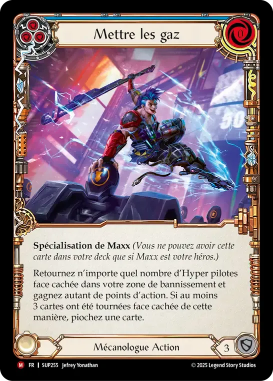 Mettre les gaz — Super Slam — Flesh and Blood