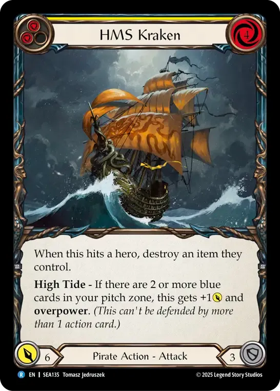 HMS Kraken — High Seas — Flesh and Blood