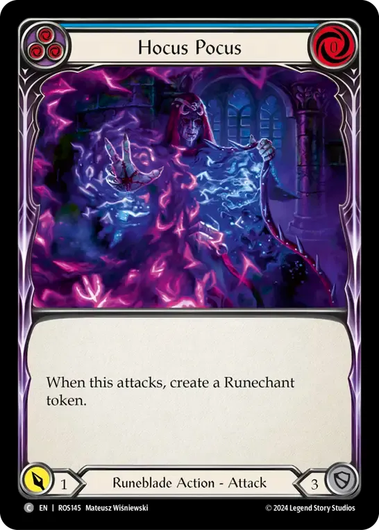 Hocus Pocus (Blue) from Rosetta - Flesh and Blood