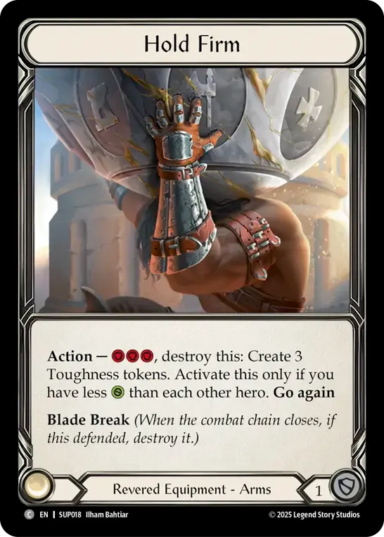 Hold Firm — Super Slam — Flesh and Blood