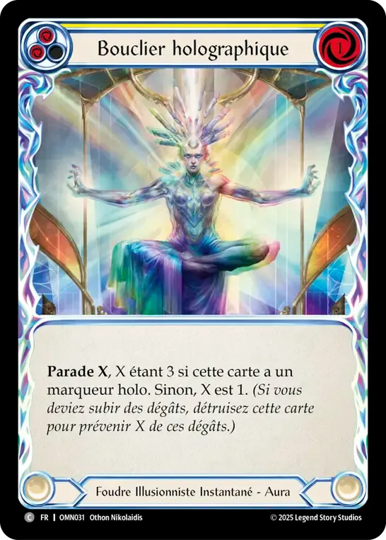 Bouclier holographique from Omens of the Third Age - Flesh and Blood