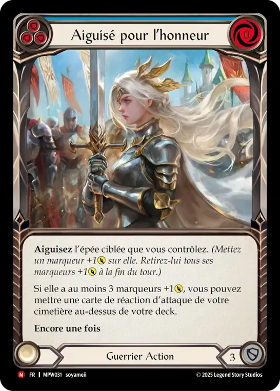 Aiguisé pour l’honneur — Mastery Pack Warrior — Flesh and Blood