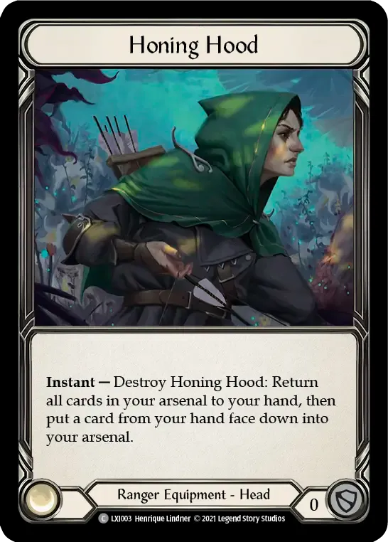 Honing Hood — Lexi - Blitz Deck — Flesh and Blood