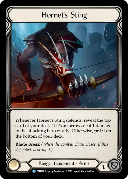 Hornet's Sting — Dynasty — Flesh and Blood