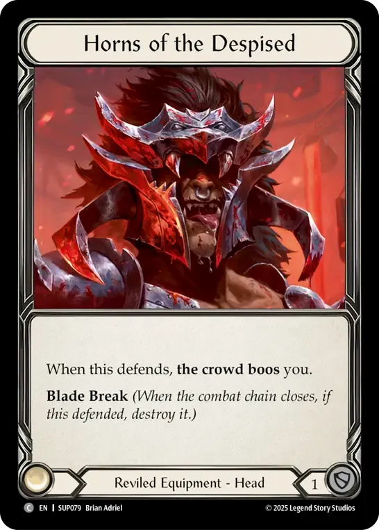 Horns of the Despised — Super Slam — Flesh and Blood