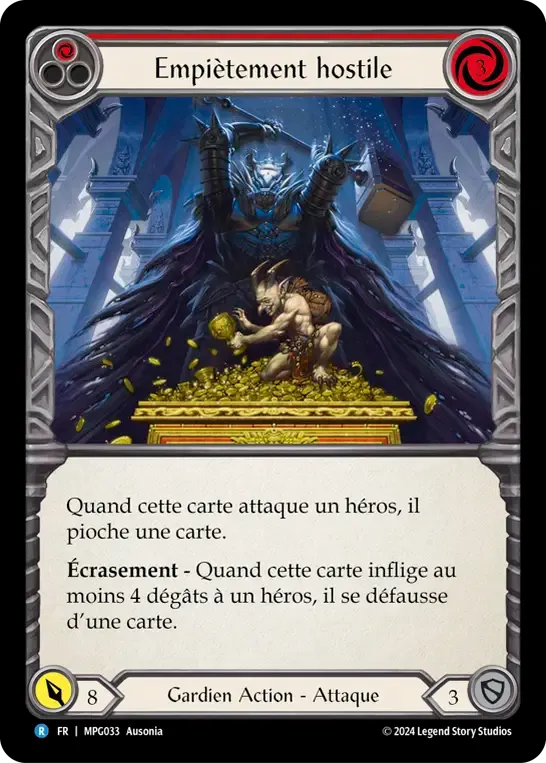 Empiètement hostile — Mastery Pack Guardian — Flesh and Blood