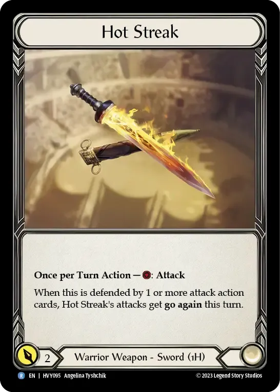 Hot Streak — Heavy Hitters — Flesh and Blood