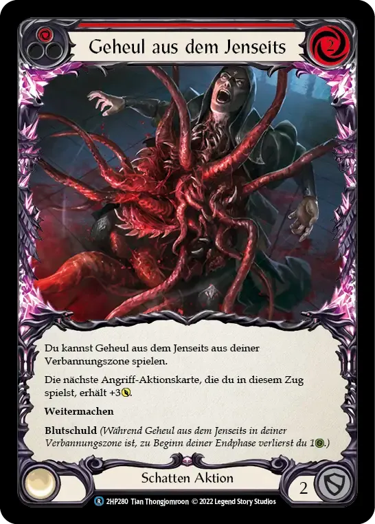 Howl from Beyond (Red) from History Pack 2 - Black Label - Flesh and Blood