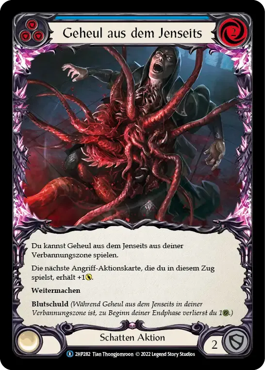Howl from Beyond (Blue) — History Pack 2 - Black Label — Flesh and Blood