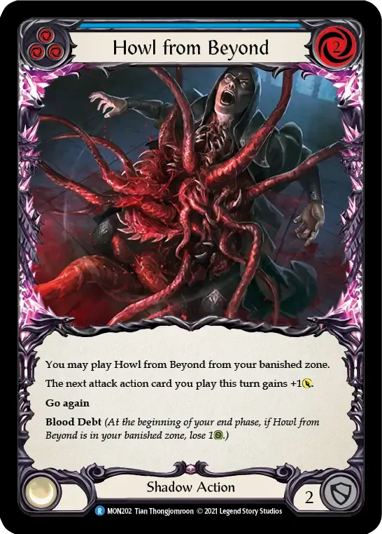 Howl from Beyond (Blue) from Monarch - Flesh and Blood