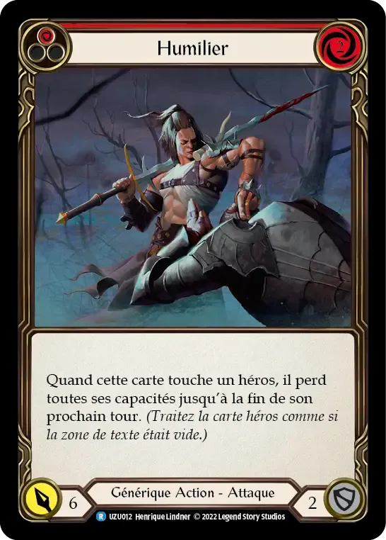 Humilier — Uzuri - Blitz Deck — Flesh and Blood
