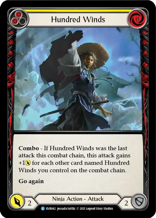 Hundred Winds (Yellow) — Everfest — Flesh and Blood