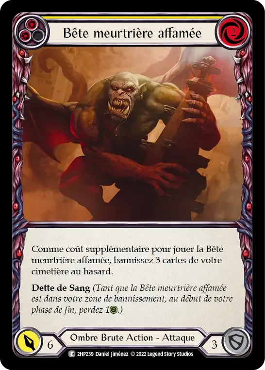 Bête meurtrière affamée — History Pack 2 - Black Label — Flesh and Blood