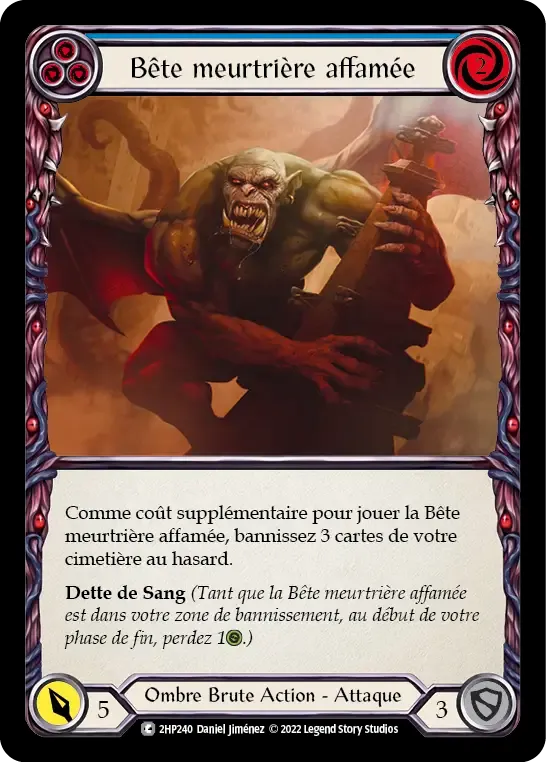 Bête meurtrière affamée — History Pack 2 - Black Label — Flesh and Blood