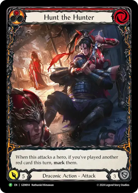 Hunt the Hunter — GEM - Pack 1 — Flesh and Blood
