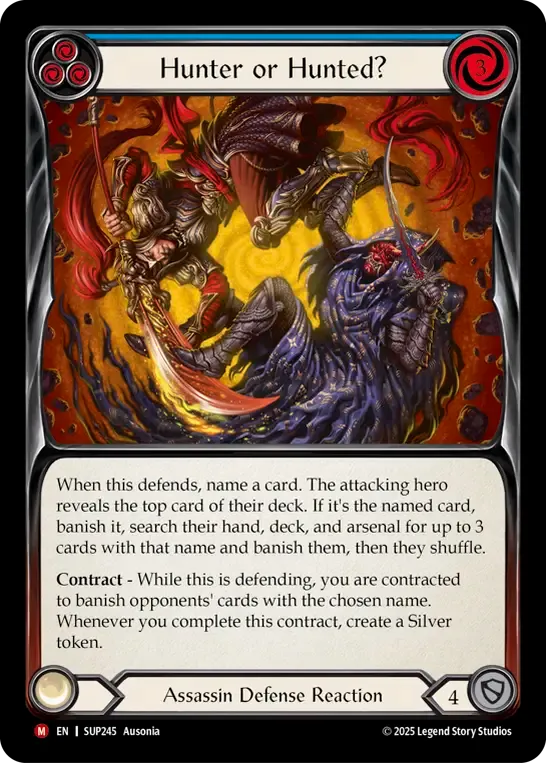 Hunter or Hunted? — Super Slam — Flesh and Blood