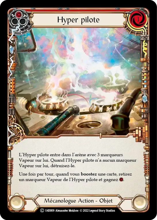 Hyper pilote from Dash - Blitz Deck - Flesh and Blood