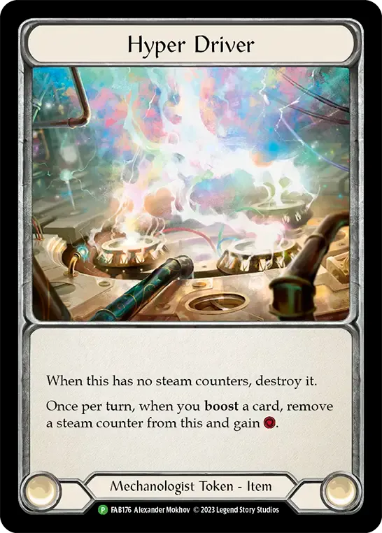 Hyper Driver — Flesh and Blood: Promo Cards — Flesh and Blood