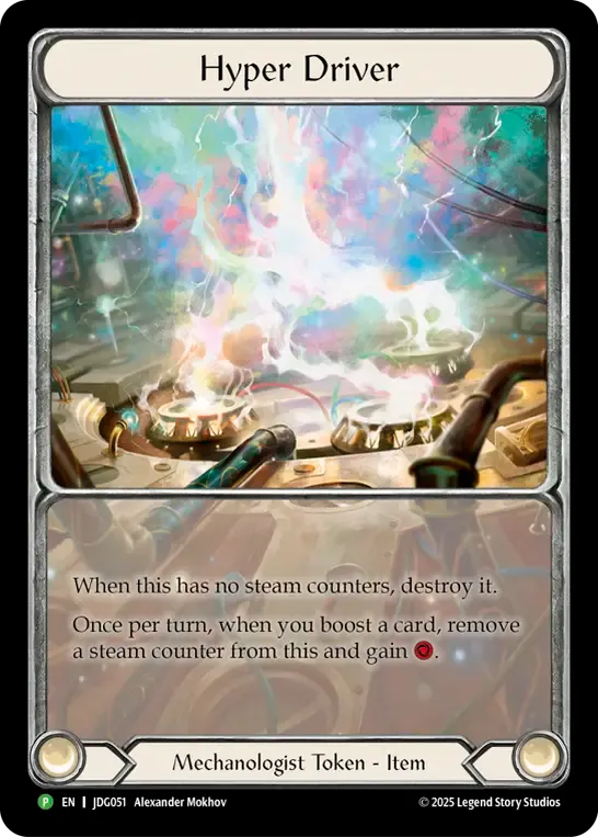 Hyper Driver — Flesh and Blood: Promo Cards — Flesh and Blood