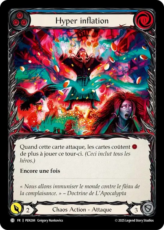 Hyper Inflation (Blue) — Compendium of Rathe — Flesh and Blood