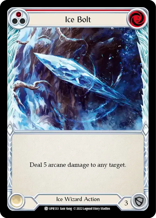 Ice Bolt (Red) — Uprising — Flesh and Blood