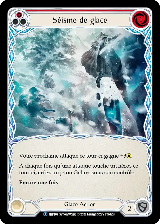 Séisme de glace — History Pack 2 - Black Label — Flesh and Blood